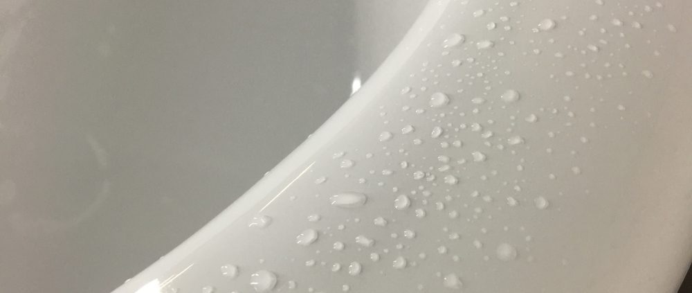 general polishing of a bath surface - Joy of St Croix