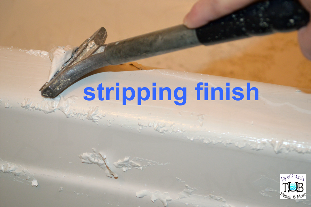 identify refinishing projects Joy of St Croix Tub Repair