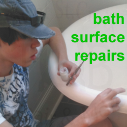 Mo at www.joyofstcroix.com repairs a clawfoot bathtub