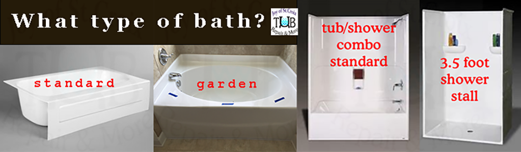 clarification-what-type-of-bath-is-it what type of bath unit is it? a standard with no walls, a garden tub, a tub shower combo, or a stand alone unit?