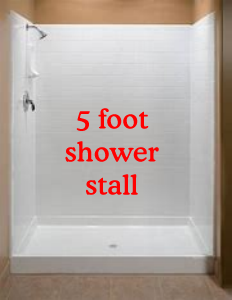 shower stall 5 foot